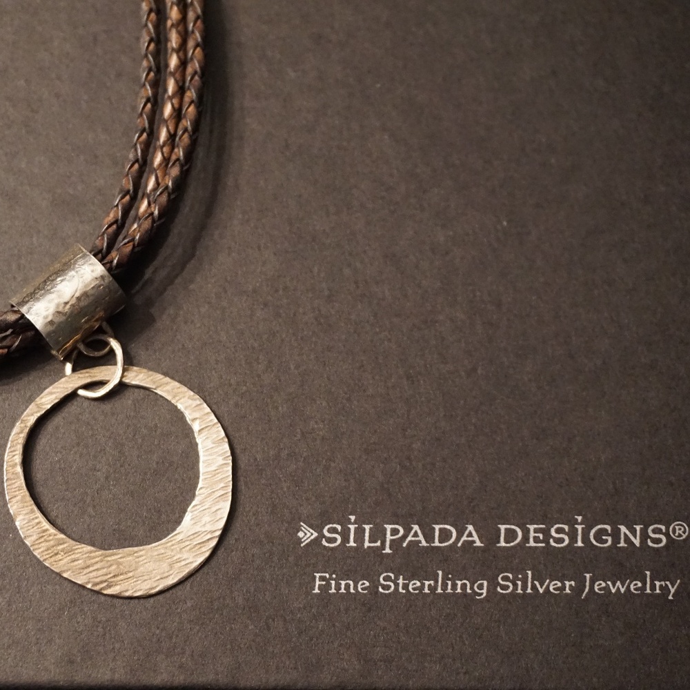 Silpada N1499 3 Strand .925 Pendant Necklace